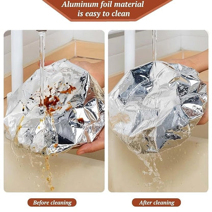 Food Cover Aluminum Foil Pack of 10